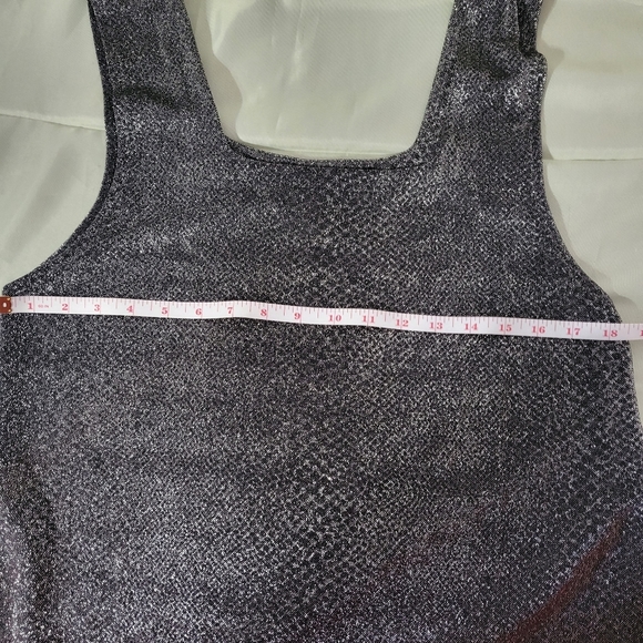 Retro Shimmery Cinema Eloile Tank Top sz XL - Picture 3 of 3